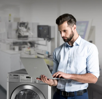 Kỹ thuật tự bảo dưỡng máy giặt LG công nghiệp